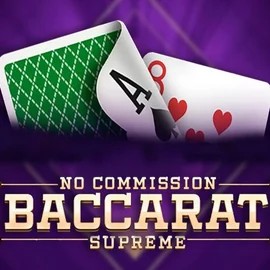 Baccarat Supreme logo by OneTouch Games at Gambloria Casino