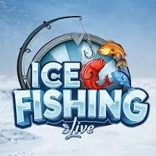 Ice Fishing Live logo by Evolution at Gambloria Casino