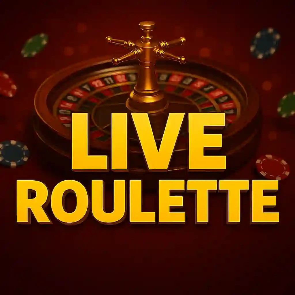 Live Casino logo of Live Roulette from Evolution at Gambloria Casino