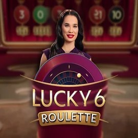 Lucky 6 Roulette logo by Pragmatic Play at Gambloria Casino