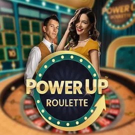 PowerUP Roulette online game logo by Pragmatic Play on gambloriaa.fr