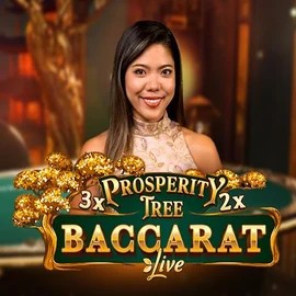 Prosperity Tree Baccarat game by Evolution – logo hosted on Gambloria Casino
