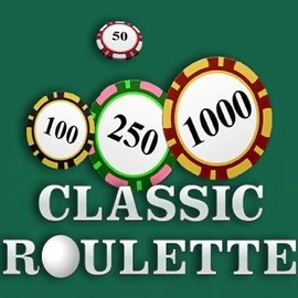 Roulette slot logo by OneTouch Games at Gambloria Casino