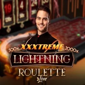 XXXtreme Lightning Roulette slot icon by Evolution, available at Gambloria Casino